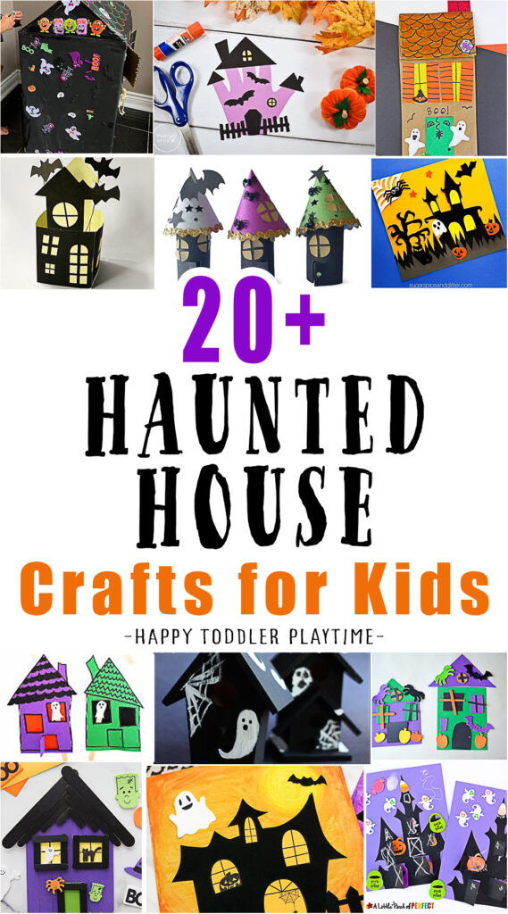 20+ Haunted House Crafts for Kids