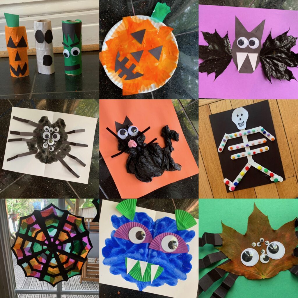 50+ Easy Halloween Crafts for Kids