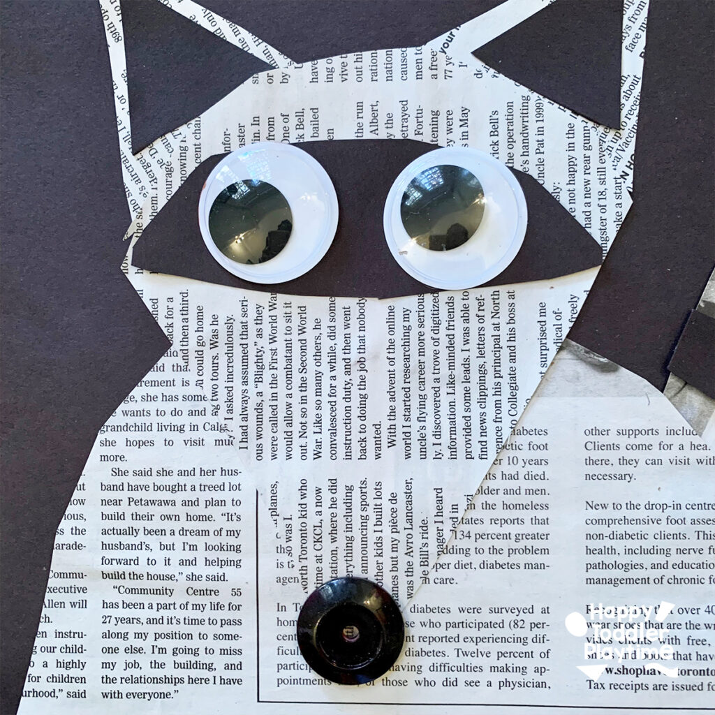 Easy Raccoon Craft for Kids