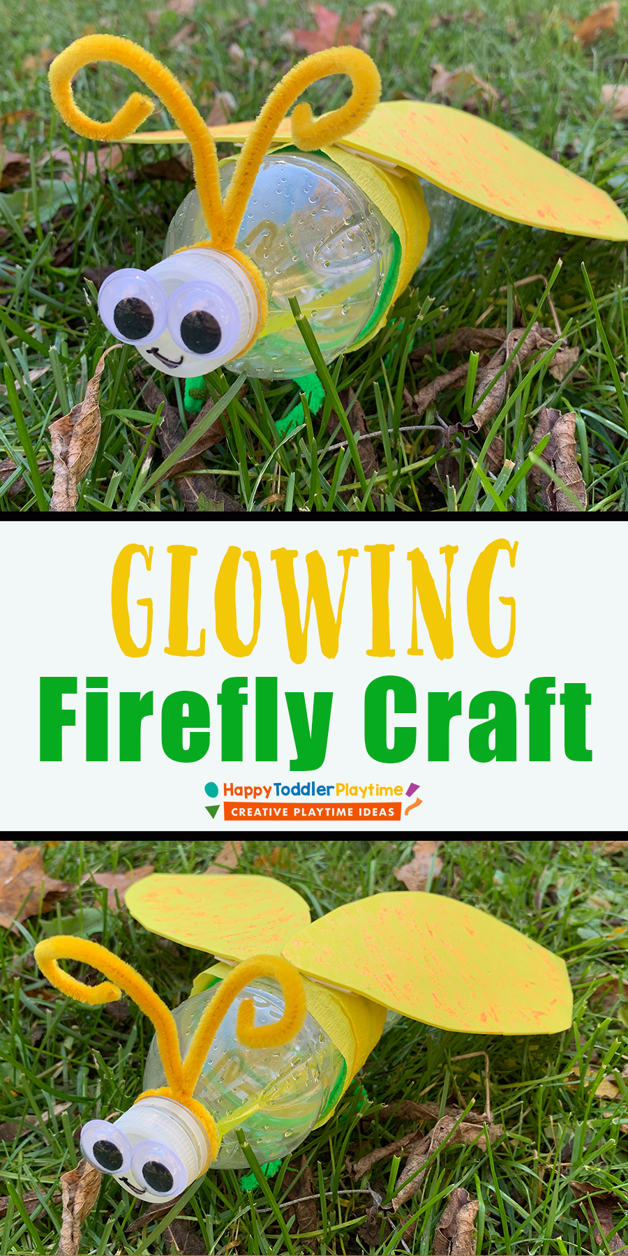 Glowing Firefly Craft - Happy Toddler Playtime