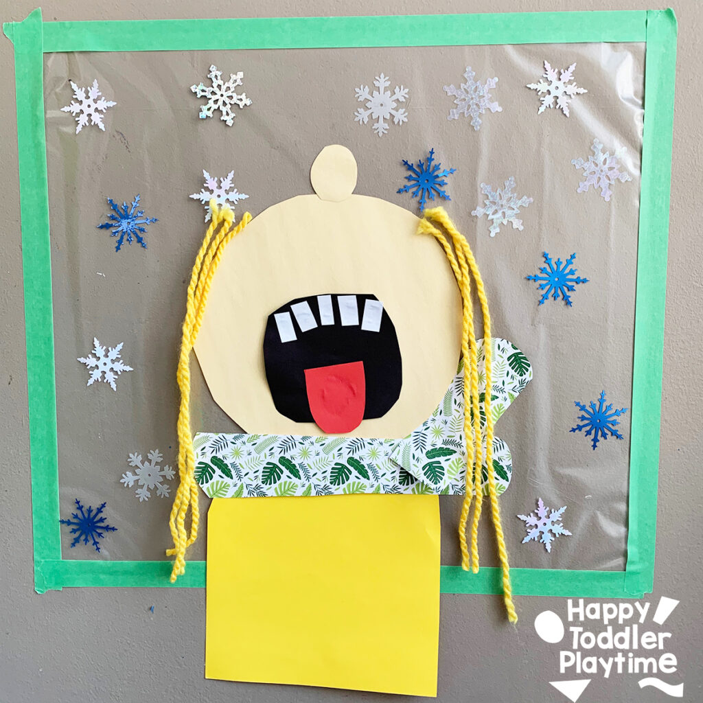 Catching Snowflakes Sticky Wall