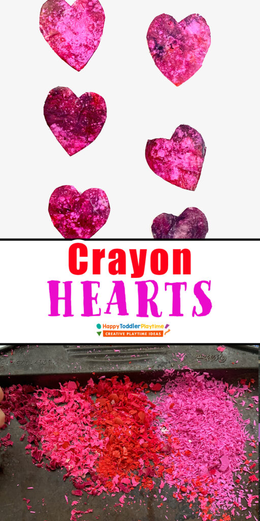 Melted Crayon Hearts: Fun Craft for Kids