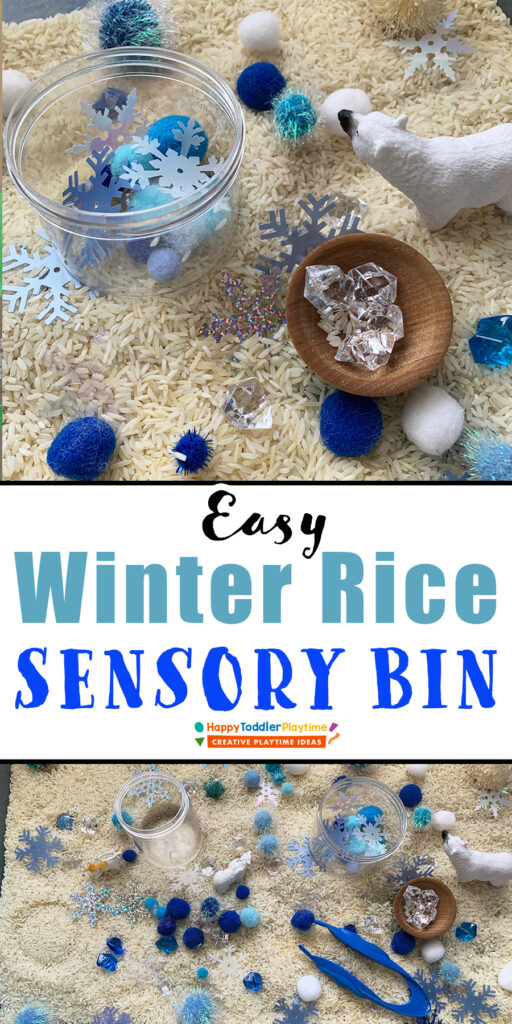 Super Easy Winter Sensory Bin