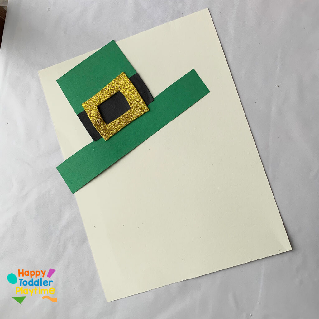 Adorable Puffy Paint Leprechaun Craft for Kids