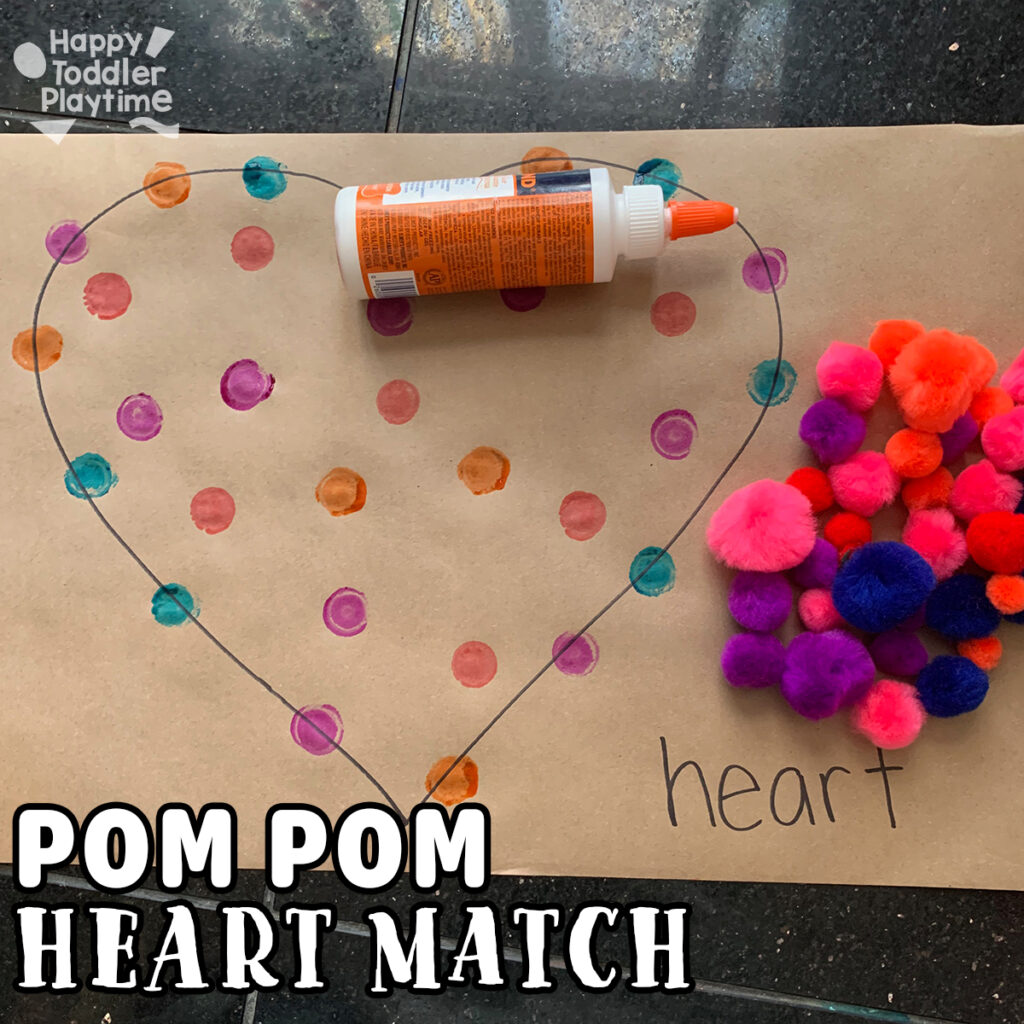 Pom Pom Heart Match