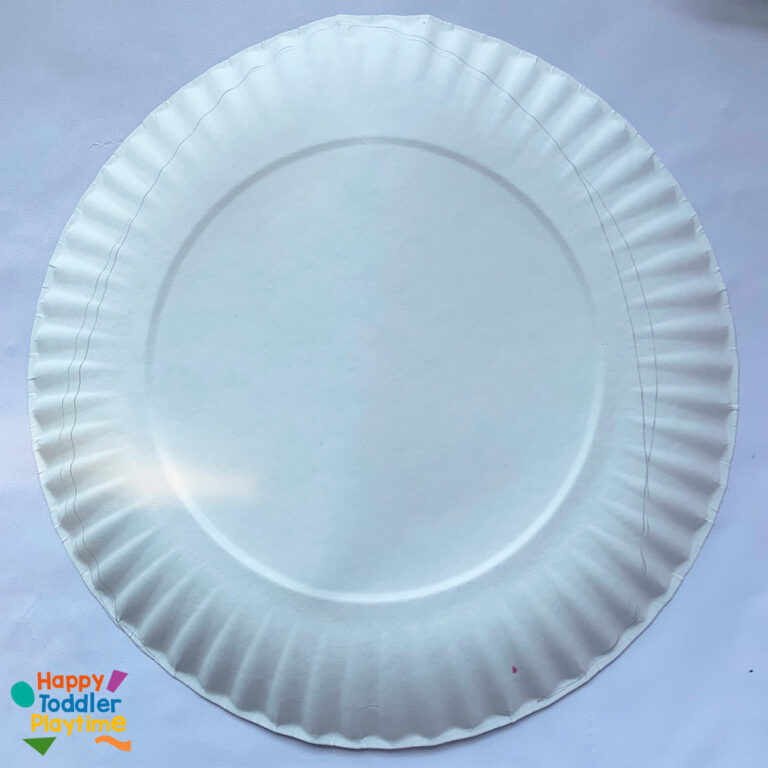 Adorable Paper Plate Easter Egg Craft for Kids - Happy Toddler Playtime