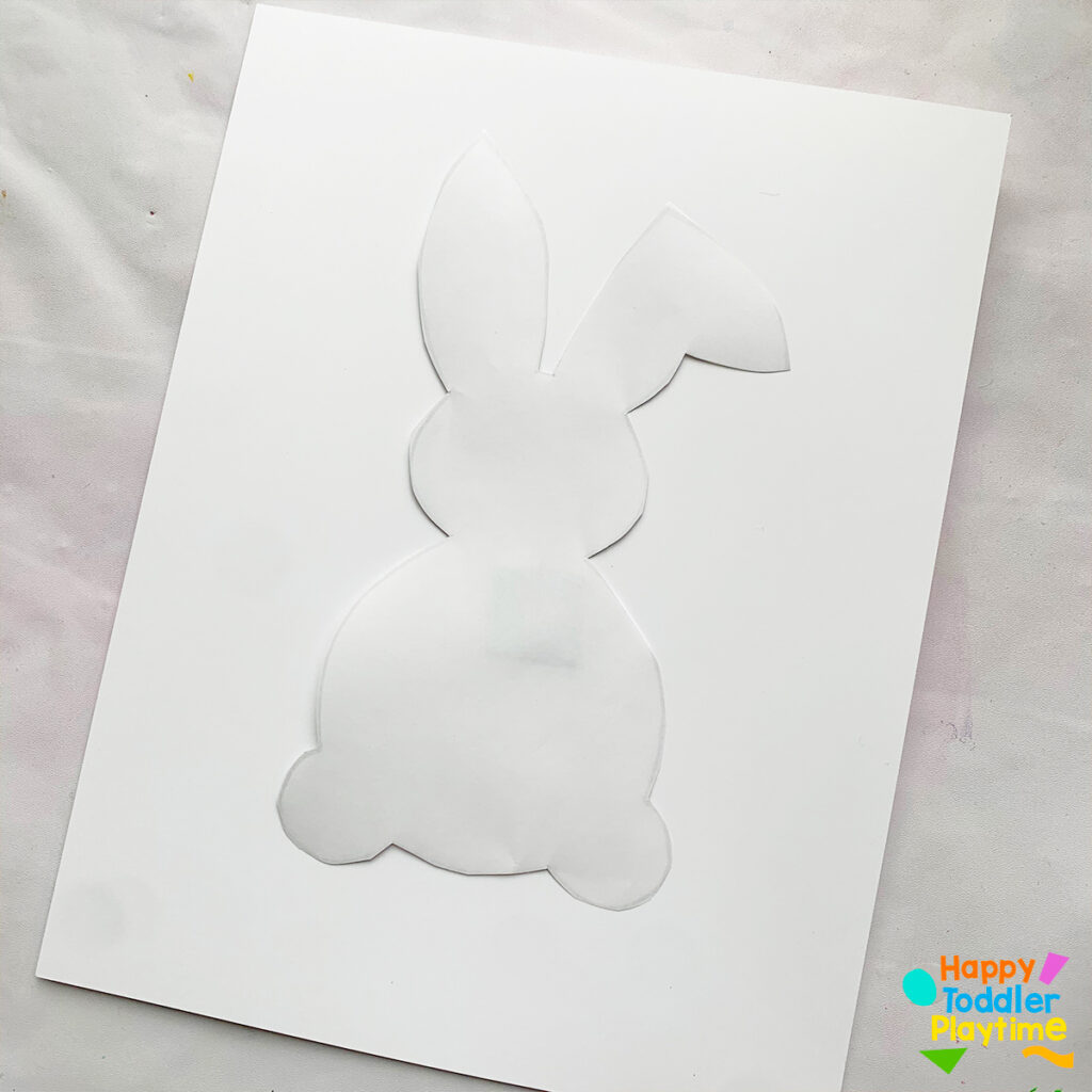 Easy Pom Pom Painted Easter Bunny Craft
