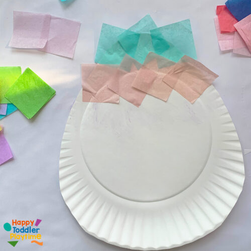Adorable Paper Plate Easter Egg Craft for Kids - Happy Toddler Playtime