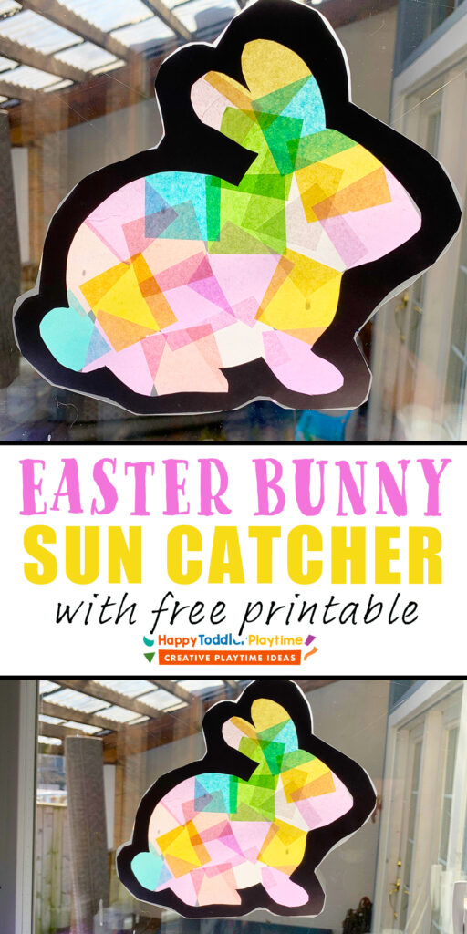 Easter Bunny Sun Catcher Craft