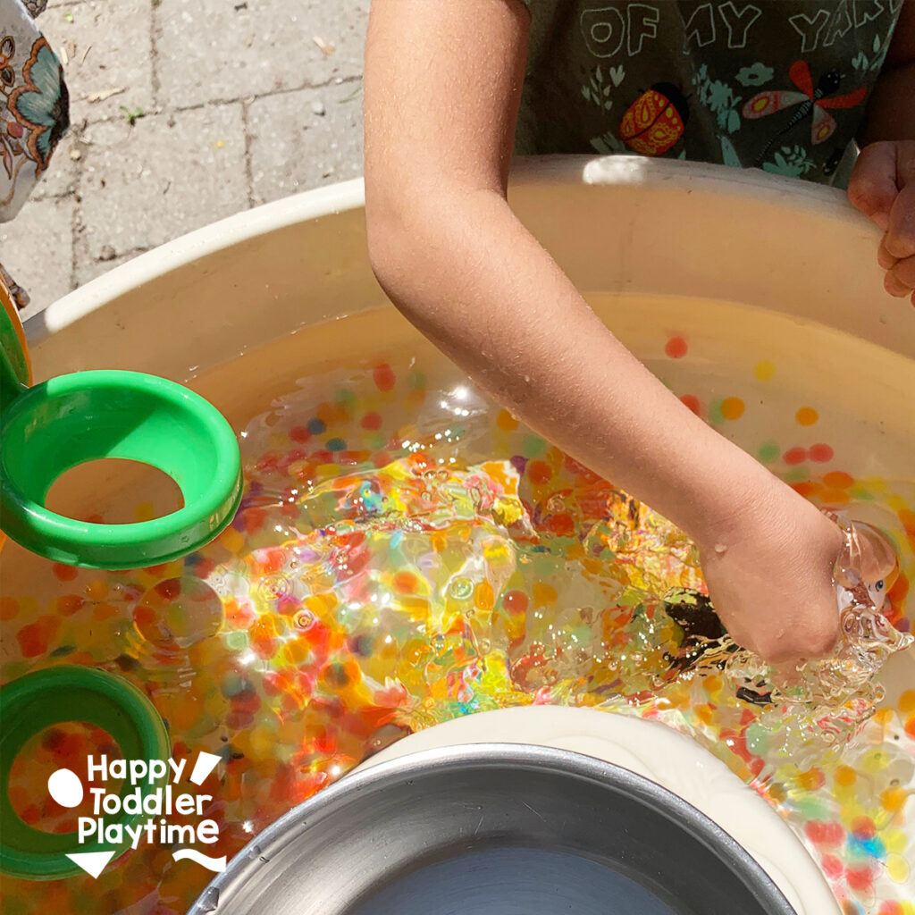 Amazing Water Bead Water Table Activity