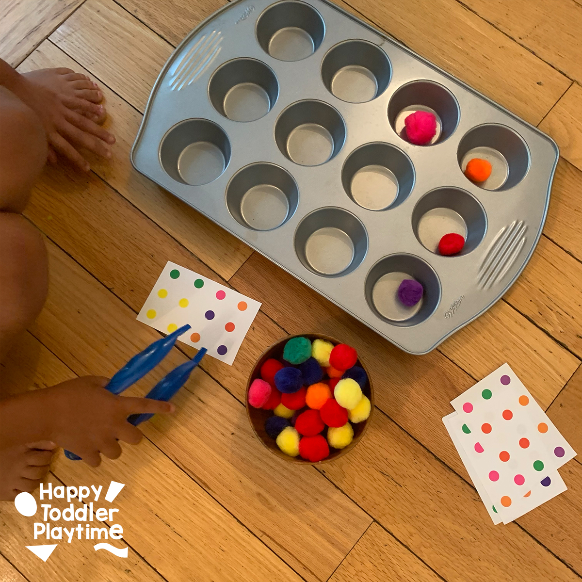 Dot Sticker Coding: Easy STEAM Activity - Happy Toddler Playtime