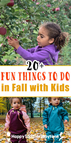 20+ Fun Things To Do In Fall with Kids In Toronto - Happy Toddler Playtime