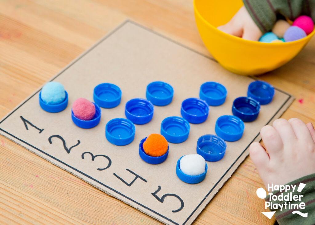 Bottle Cap Counting Board