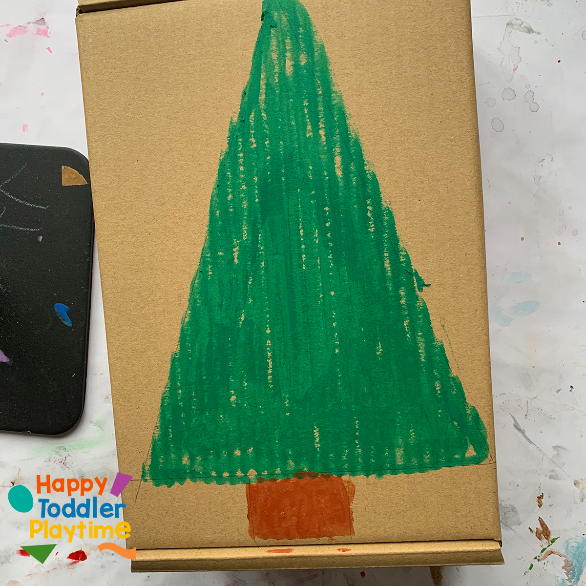 q-tip-christmas-tree-activity-for-kids-happy-toddler-playtime
