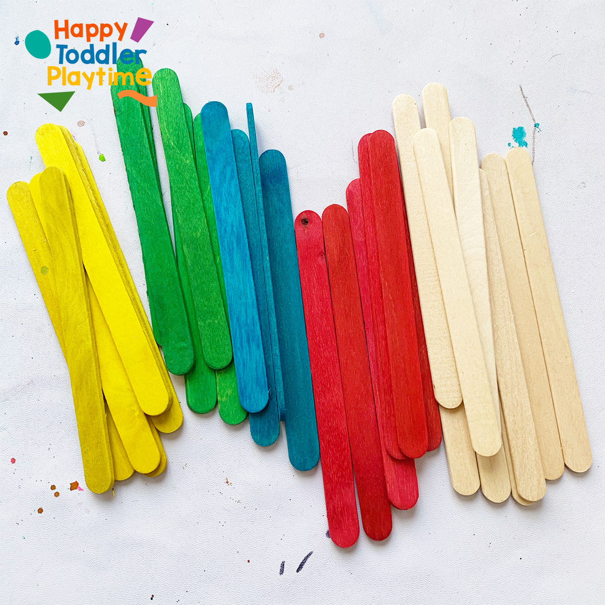 Popsicle Stick Snowflake Craft for Kids Happy Toddler Playtime