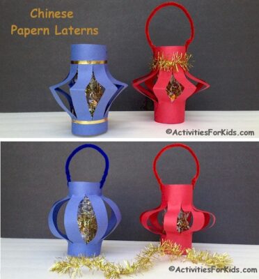 10+ Fun Chinese Lantern Crafts for the Spring Lantern Festival - Happy ...