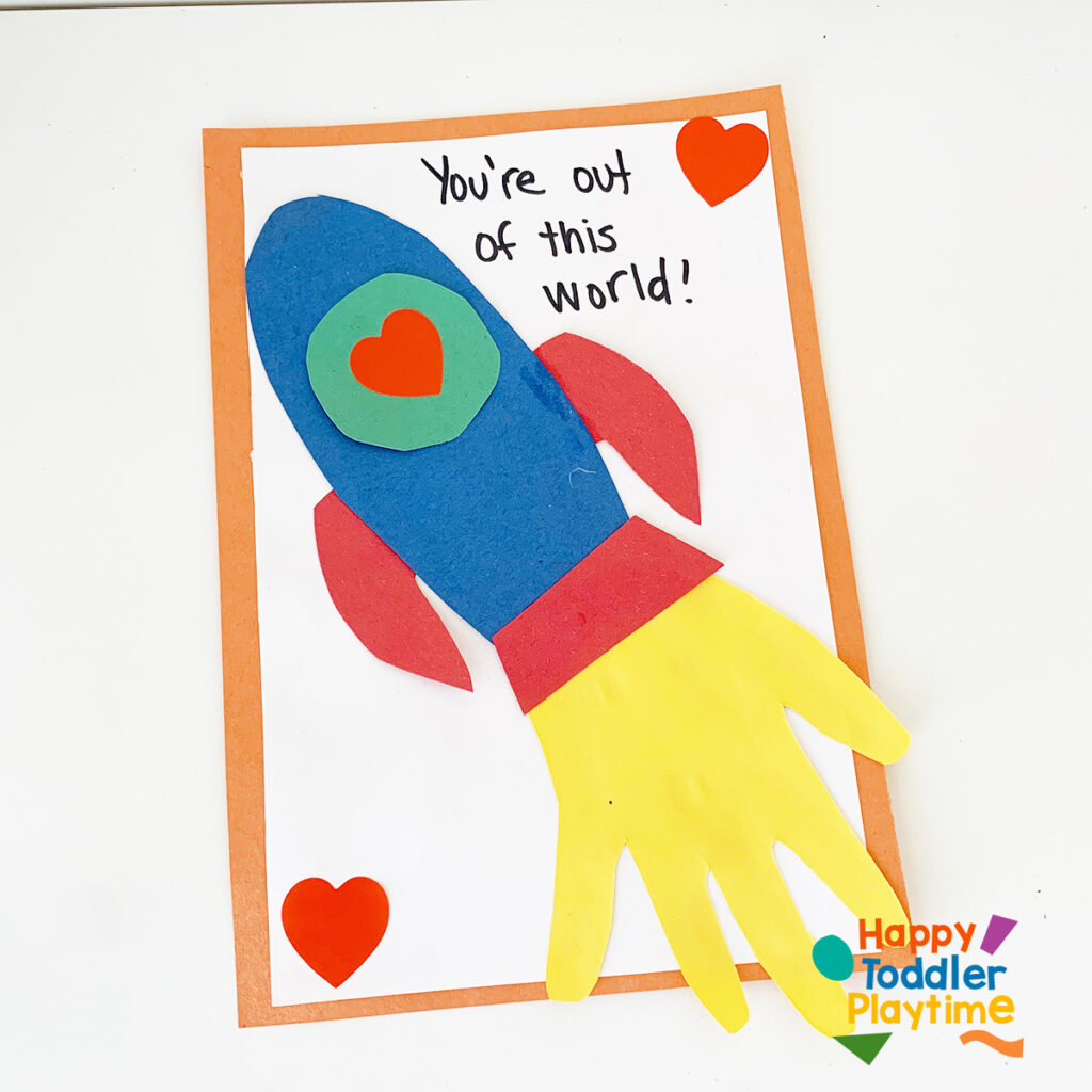 Adorable Handprint Crafts & Card Ideas for Valentine's Day or Mother's Day