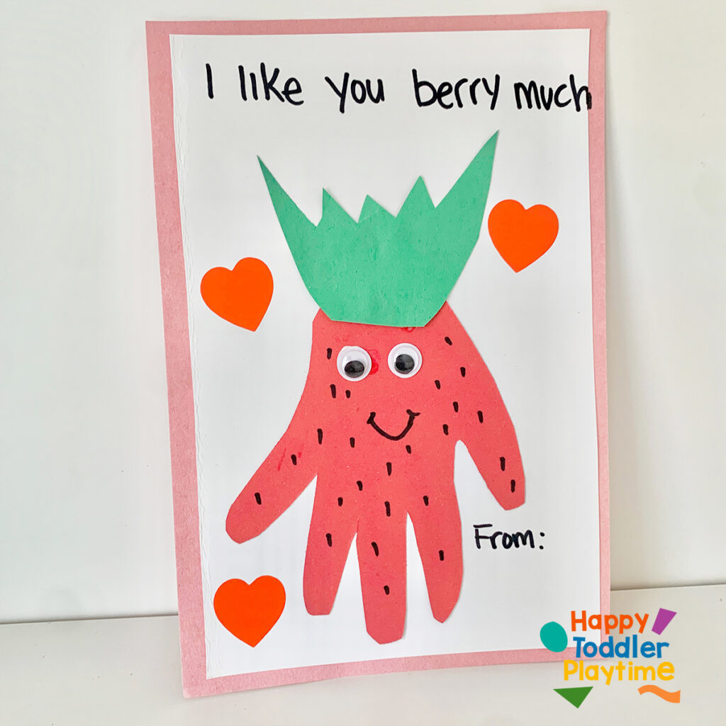 Adorable Handprint Crafts & Card Ideas for Valentine's Day or Mother's Day