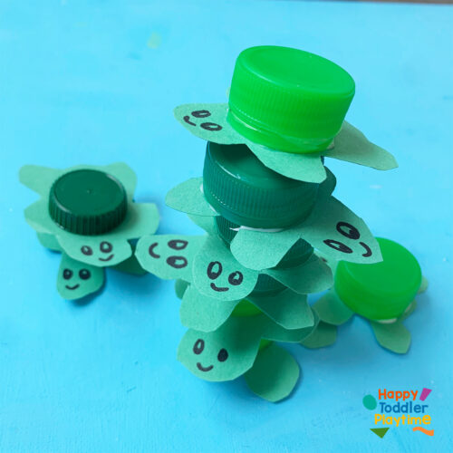 Yertle the Turtle STEM Challenge - Happy Toddler Playtime