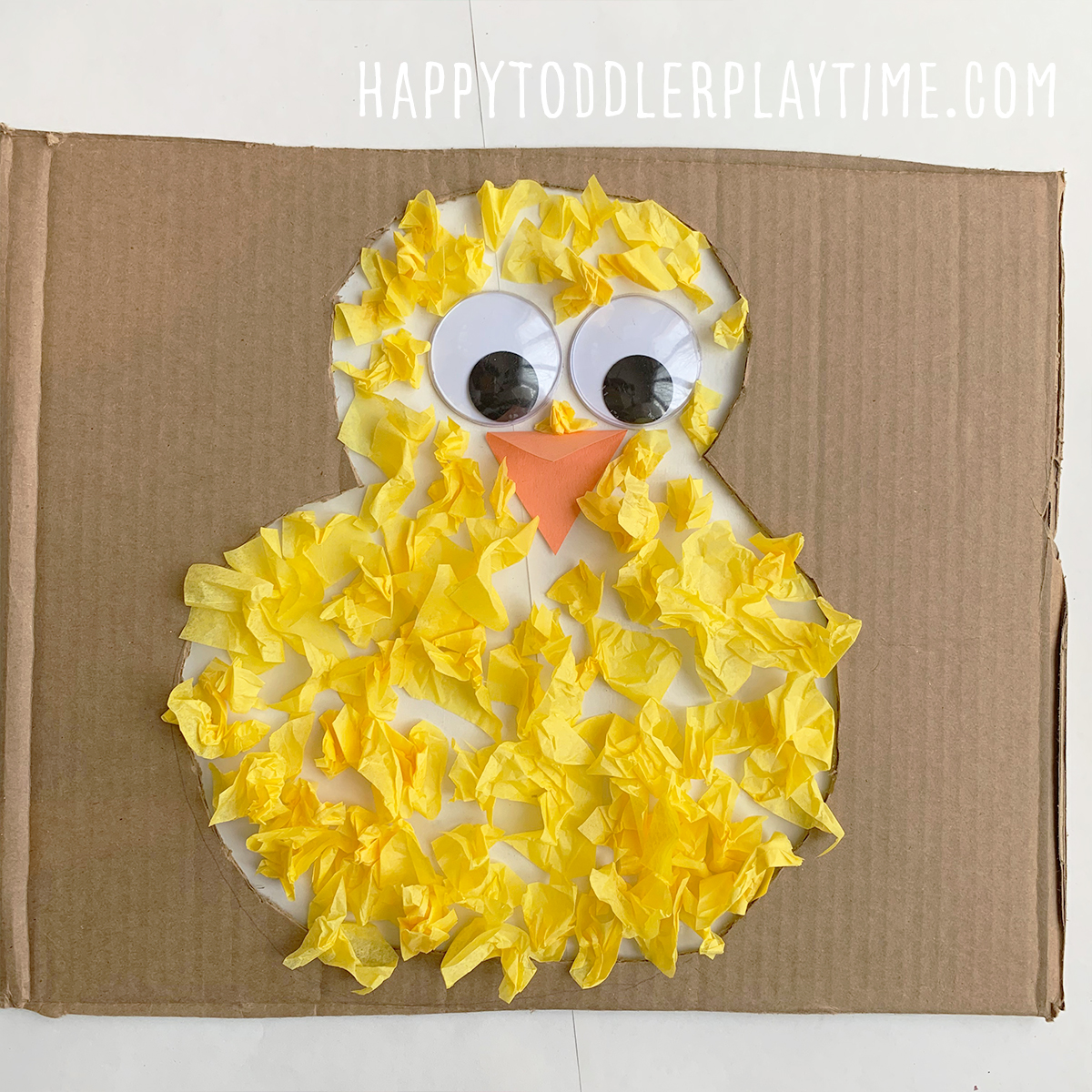 21+ Cute Chick Crafts for Kids Happy Toddler Playtime