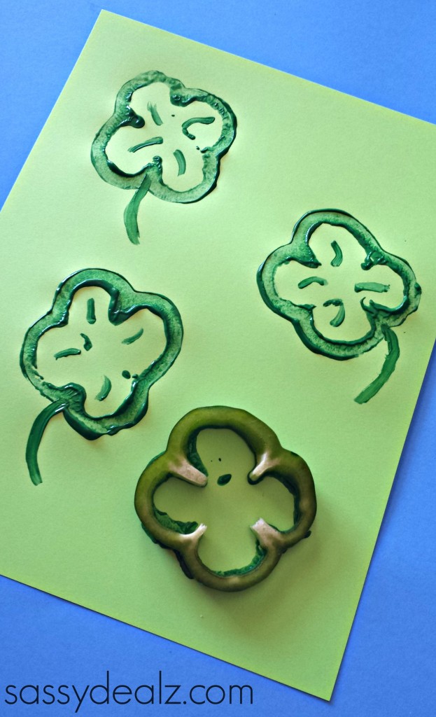 Simple & Fun Shamrock Crafts for St Patrick's Day