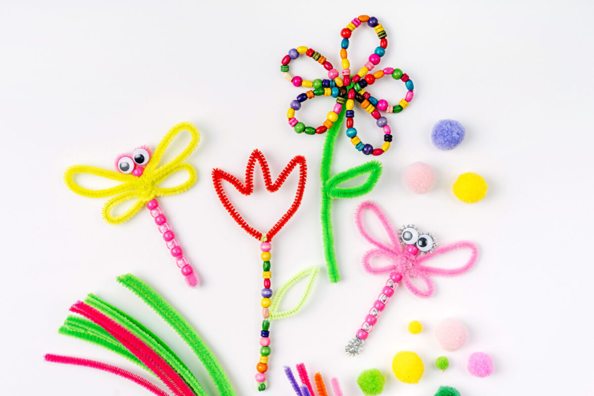 Fun and Easy Pipe Cleaner Crafts for Kids Happy Toddler Playtime