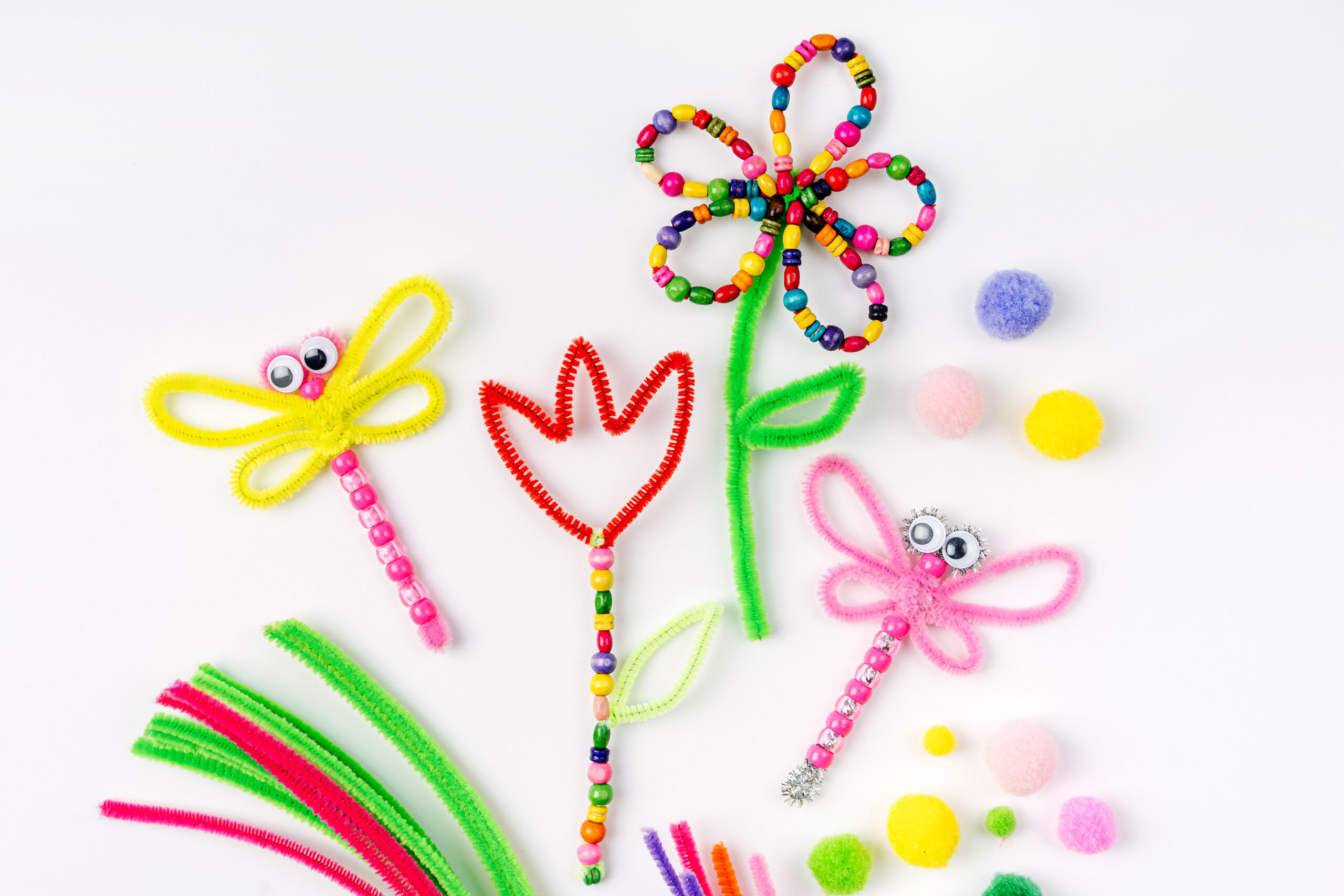 Fun and Easy Pipe Cleaner Crafts for Kids Happy Toddler Playtime