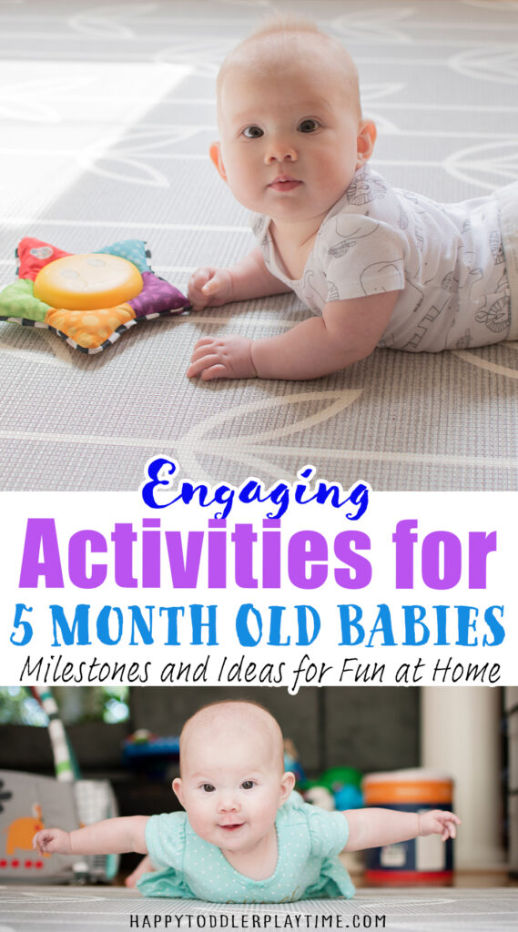 Five months store old baby activities