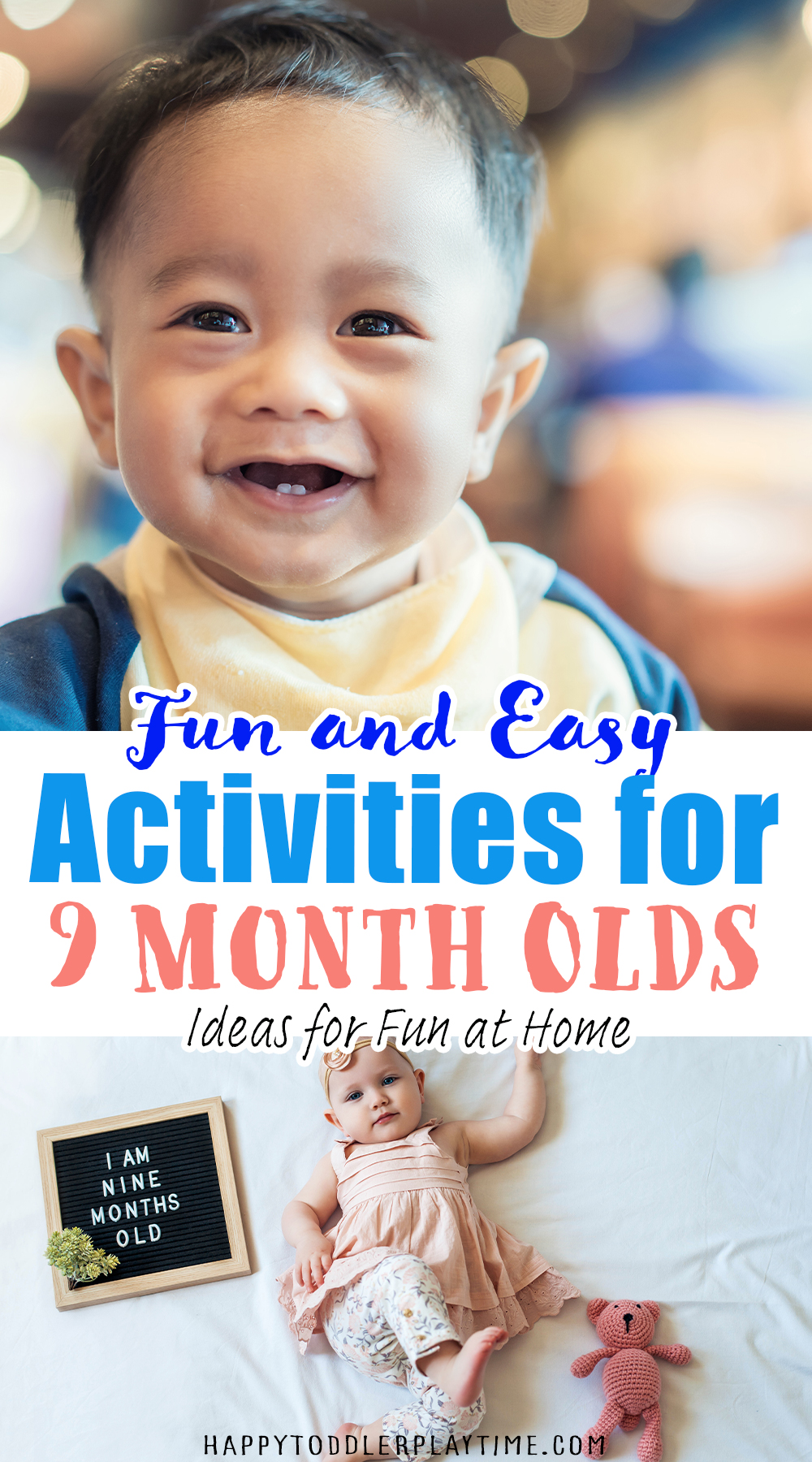 Fun and Engaging Activities for Your 9MonthOlds Happy Toddler Playtime