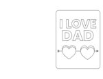 Free Printable Father's Day Cards for Kids to Color - Happy Toddler ...