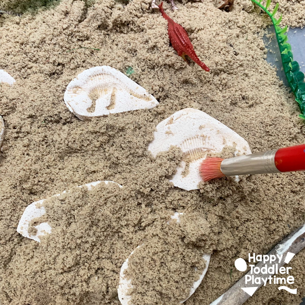 How to Make Salt Dough Dinosaur Fossils Happy Toddler Playtime