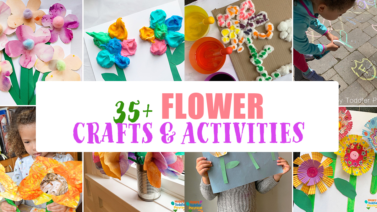 Paper Flower Bouquet - Fun Crafts Kids