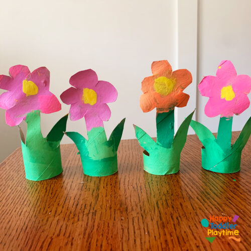 21+ Fun Flower Crafts for Kids - Happy Toddler Playtime