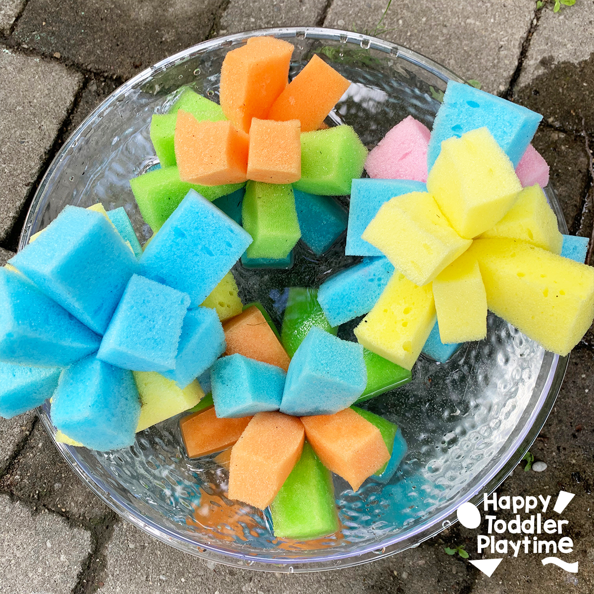 Sponge Crafts and Activities for Kids Happy Toddler Playtime