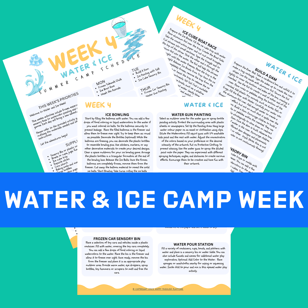 Water & Ice Camp Week