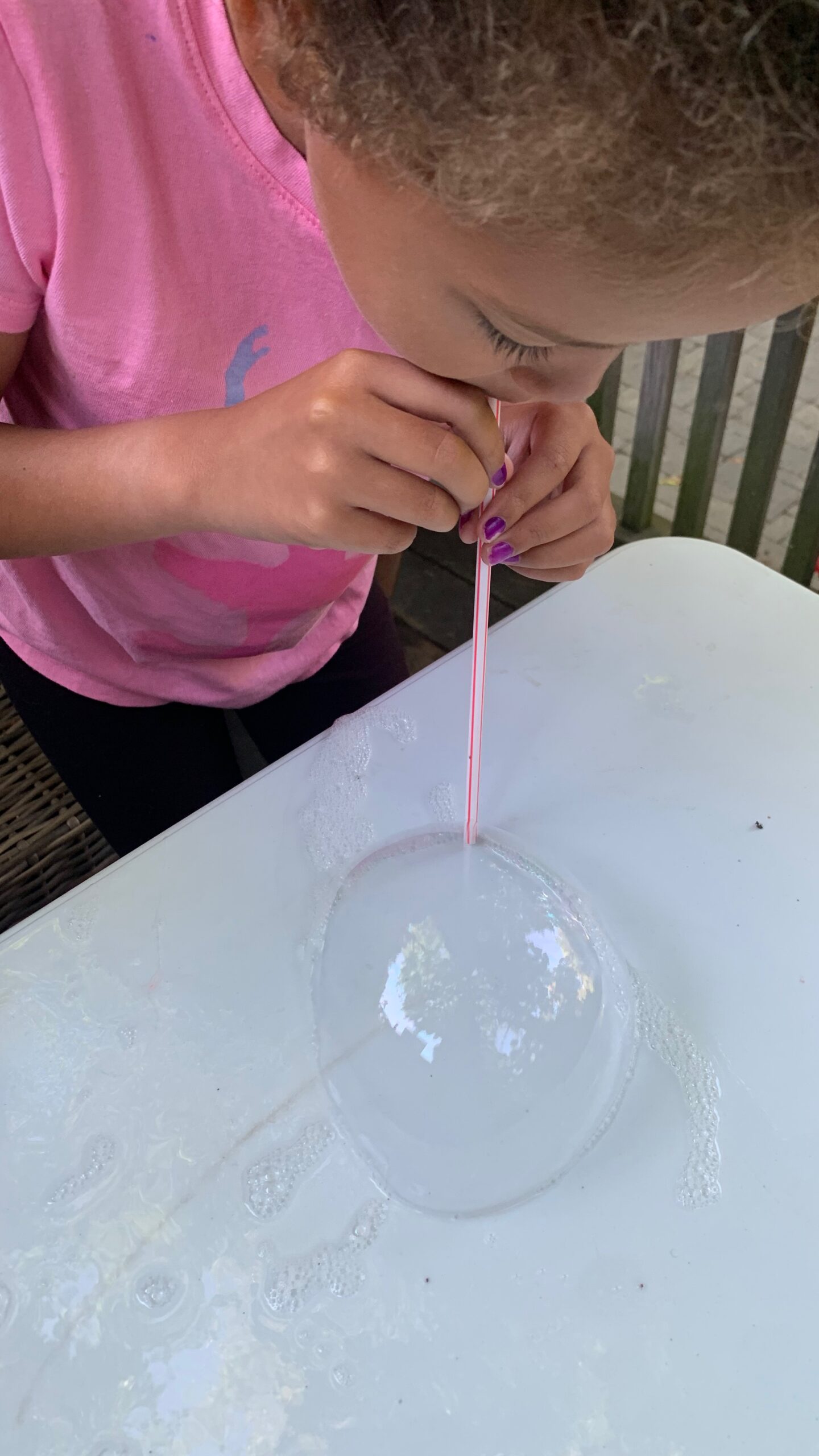 Tabletop Bubbles A Super Easy & Fun Way to Blow Bubbles Happy