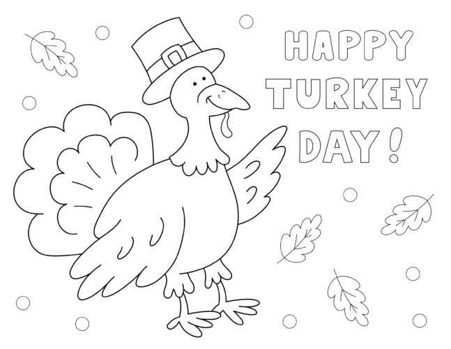 Free Printable Thanksgiving Coloring Pages for Kids - Happy Toddler ...