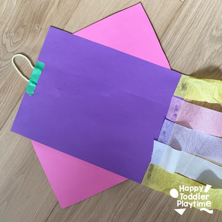 Paper Lantern Diwali Craft for Kids - Happy Toddler Playtime