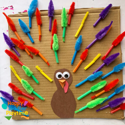 60+ Easy Thanksgiving Crafts For Kids - Happy Toddler Playtime