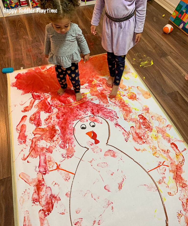 Fun and Easy Turkey Crafts for Toddlers - Happy Toddler Playtime
