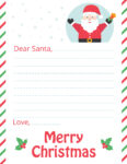 Free Printable Christmas Letters to Santa: A Magical Family Tradition ...