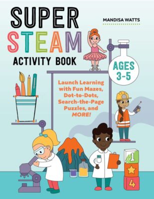 Super STEAM Activity Book for Kids image