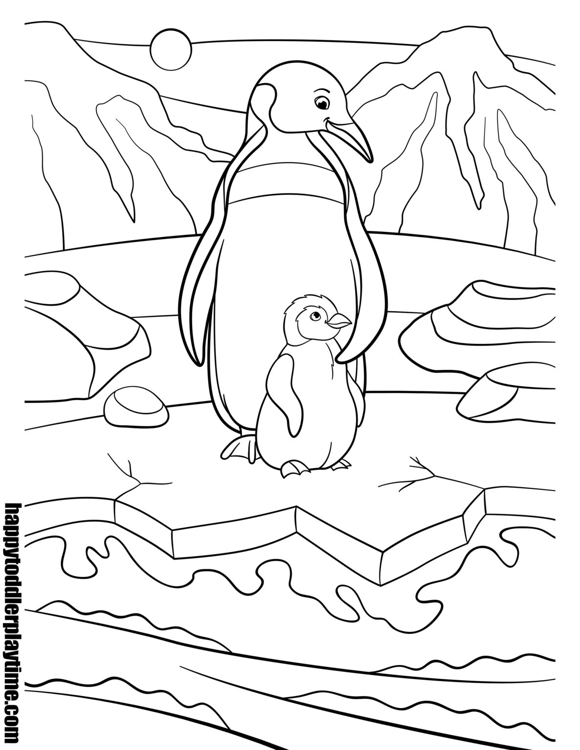 Penguin Coloring Pages For Kids Happy Toddler Playtime penguin-coloring-pages-for-kids-happy-toddler-playtime