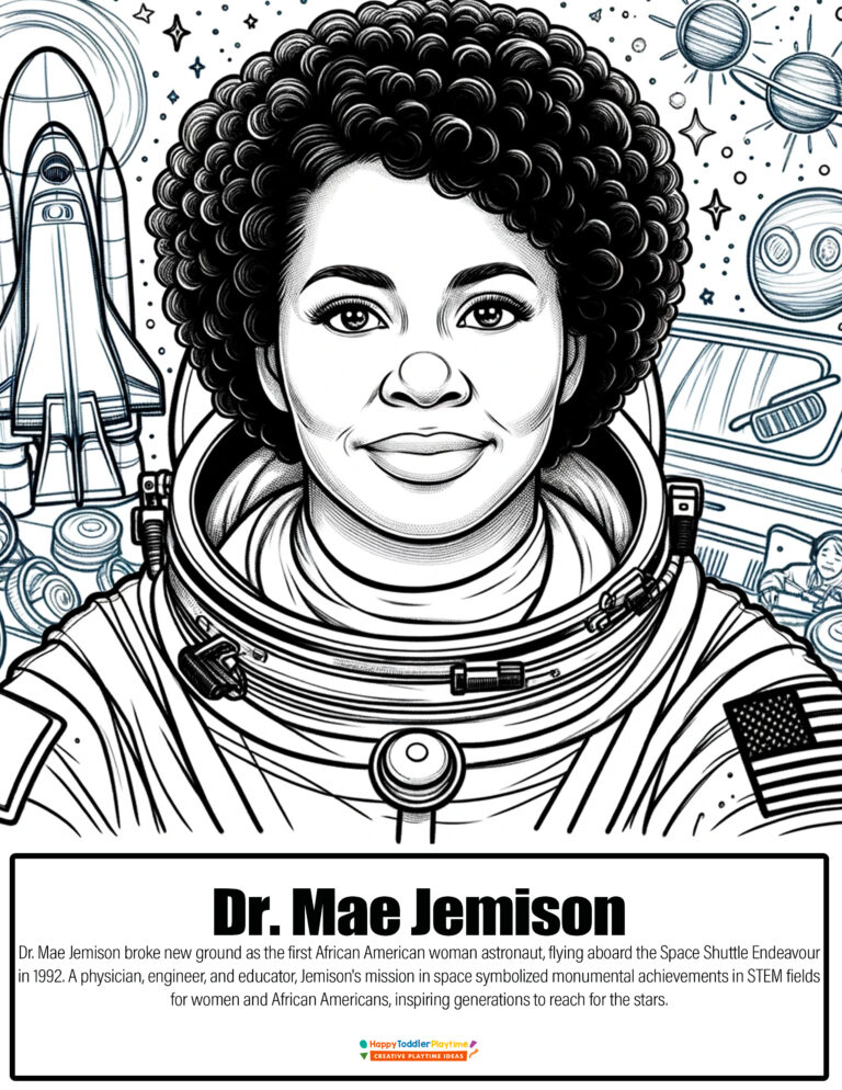 Black History Month Coloring Pages Happy Toddler Playtime