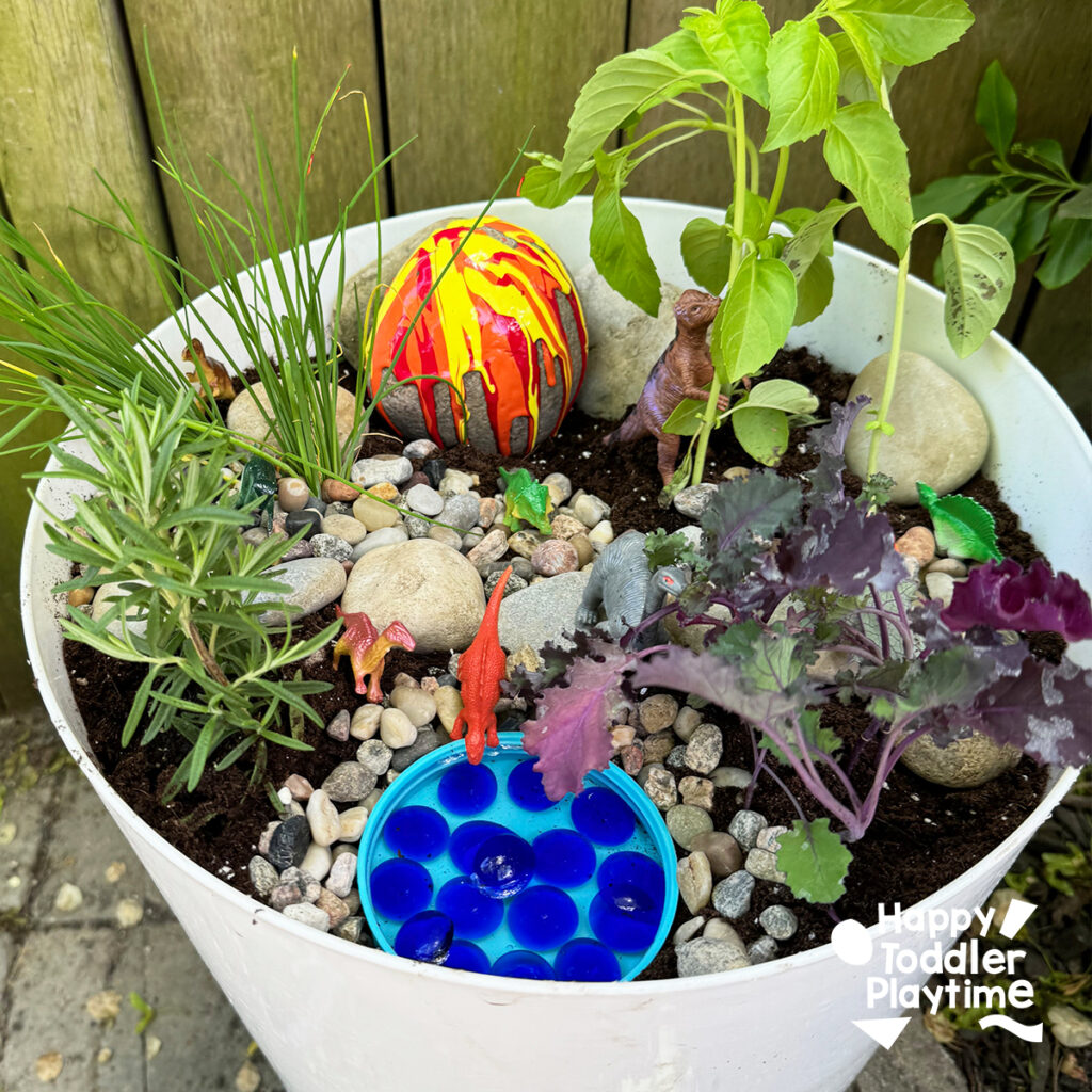 Dinosaur Herb Garden Project for Kids - Happy Toddler Playtime, image size:1024x1024