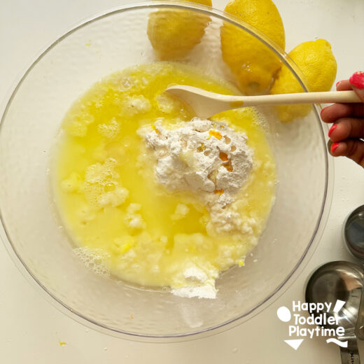 Lemon Playdough Recipe - Happy Toddler Playtime