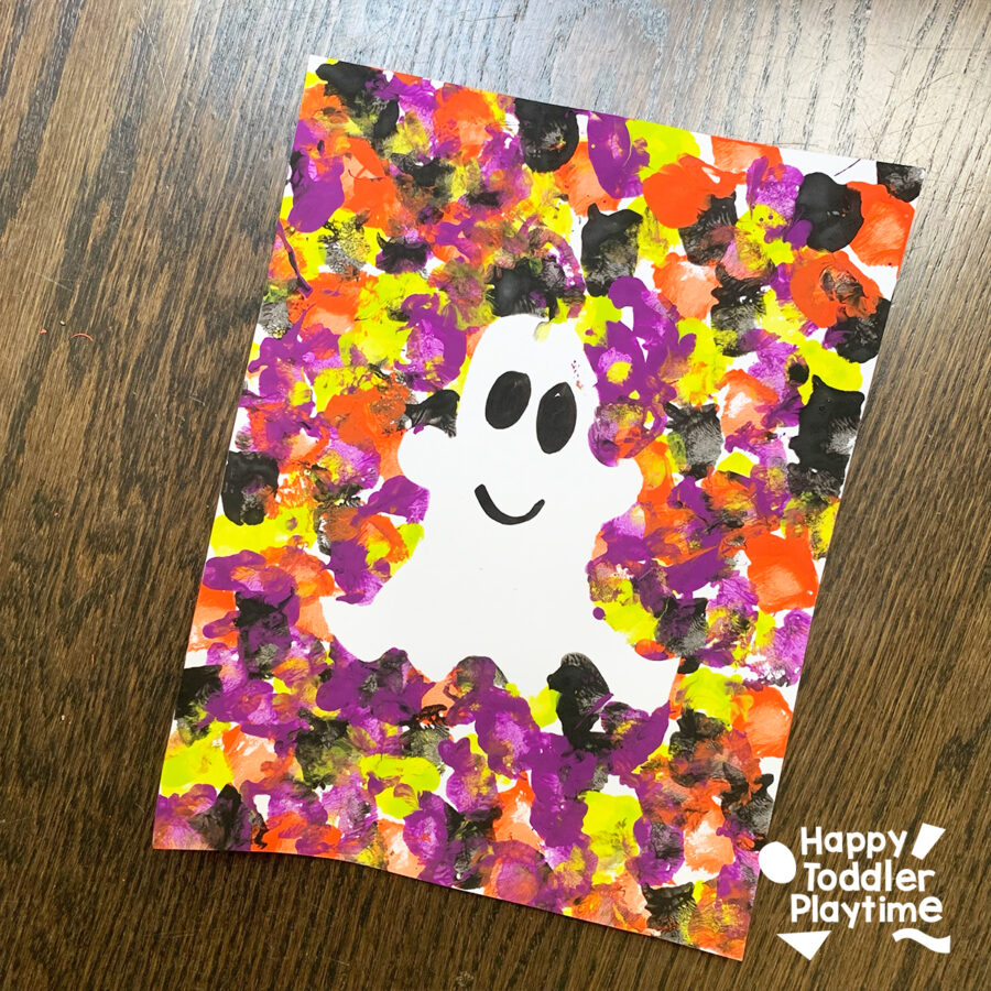 Simple Halloween Crafts for Toddlers - Happy Toddler Playtime