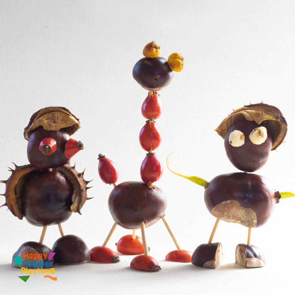 How to Set Up Fall Loose Parts Play for Kids