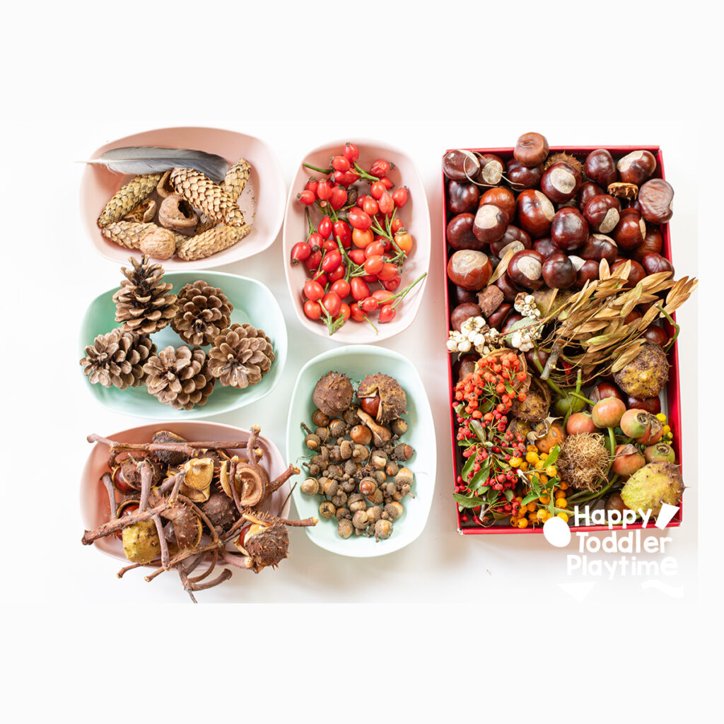 How to Set Up Fall Loose Parts Play for Kids