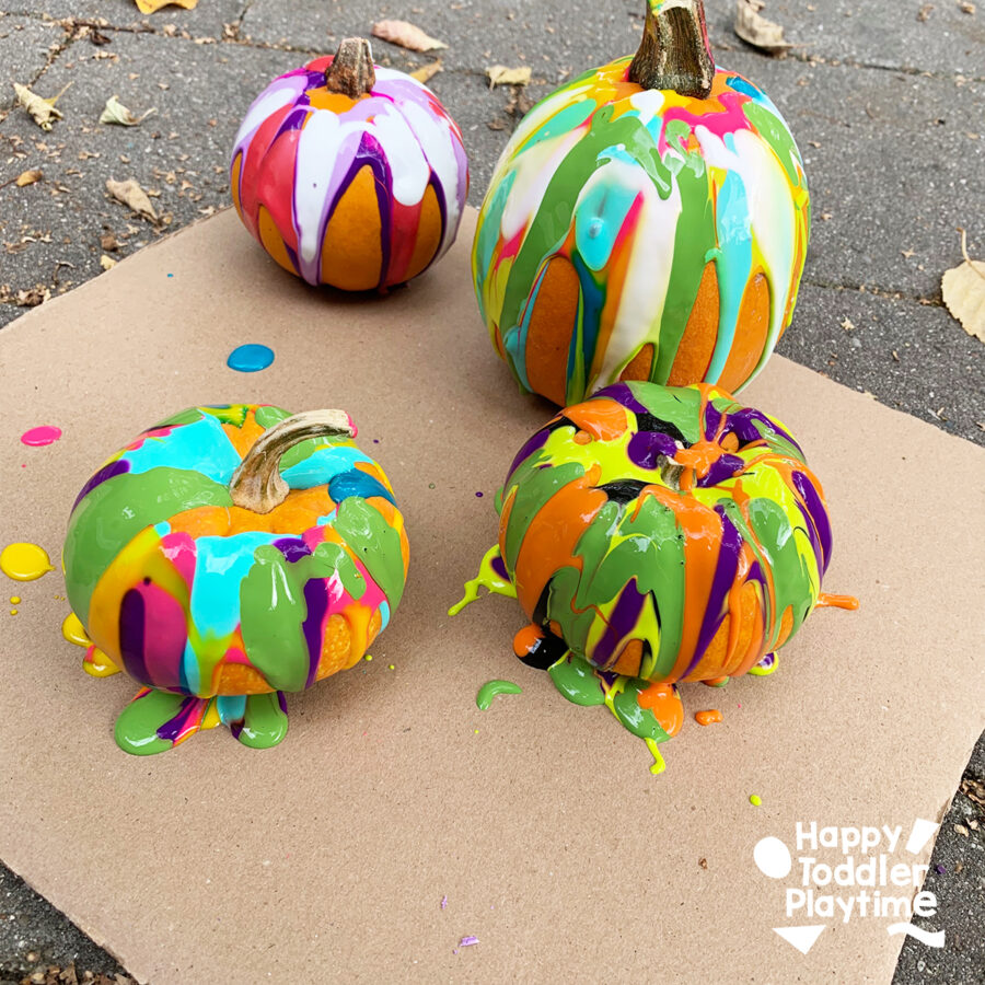 Simple Halloween Crafts for Toddlers - Happy Toddler Playtime